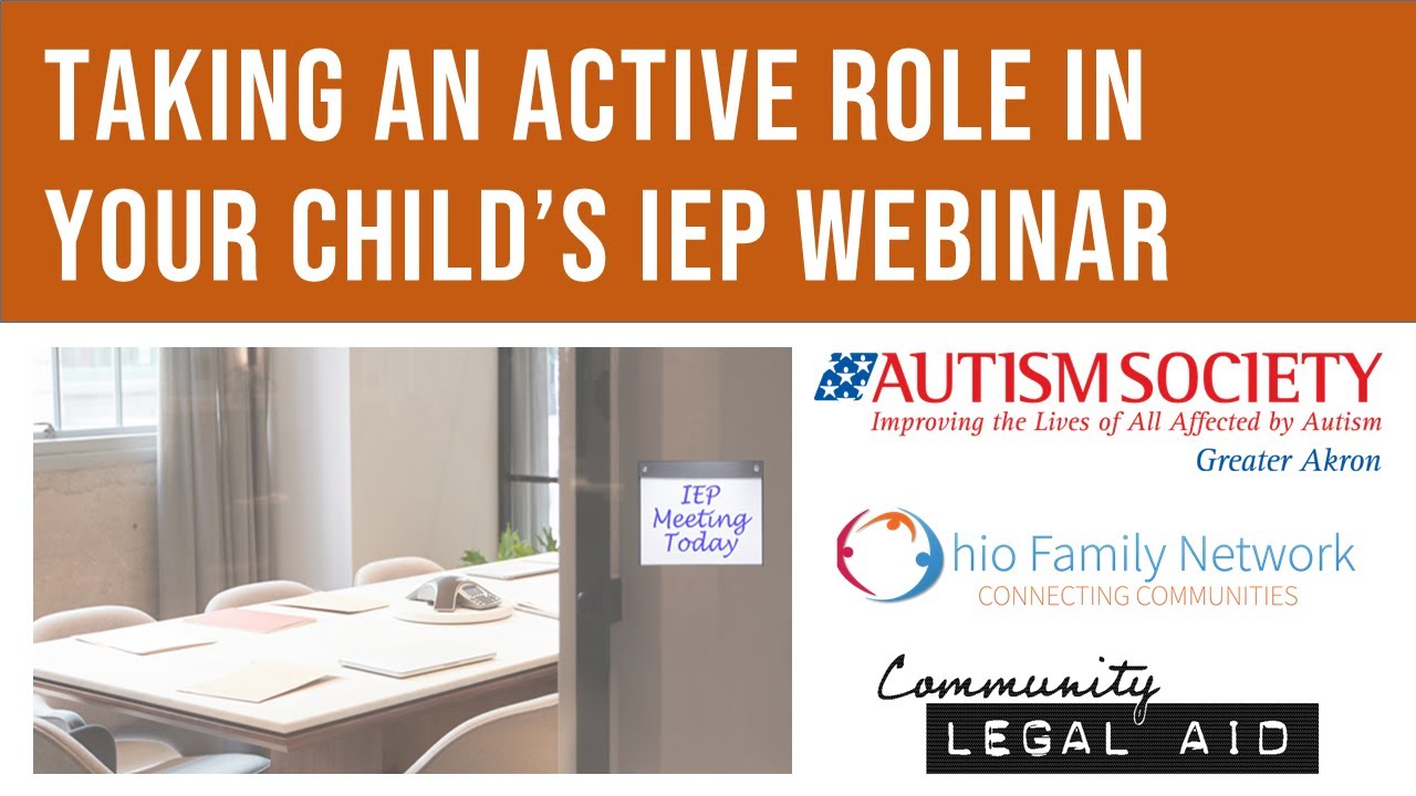 Taking an Active Role in Your Child's IEP