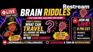 🧠 VIRAL BRAIN TEST LIVE | What can travel around the world & stay in the same corner?🤯 screenshot 1