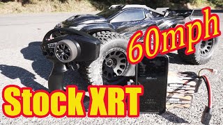 Will your stock Traxxas XRT 8s DO 60MPH Like the Box says?  23/46 speed gears. Myth busted!