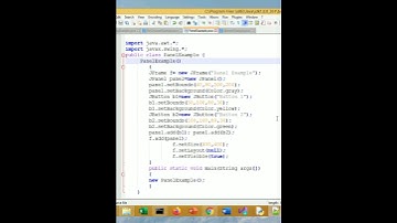 Java Frames Panel Example in Tamil || English