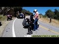 Female Head-On Collision With Another Rider | The Snake | Johnny5sWorld