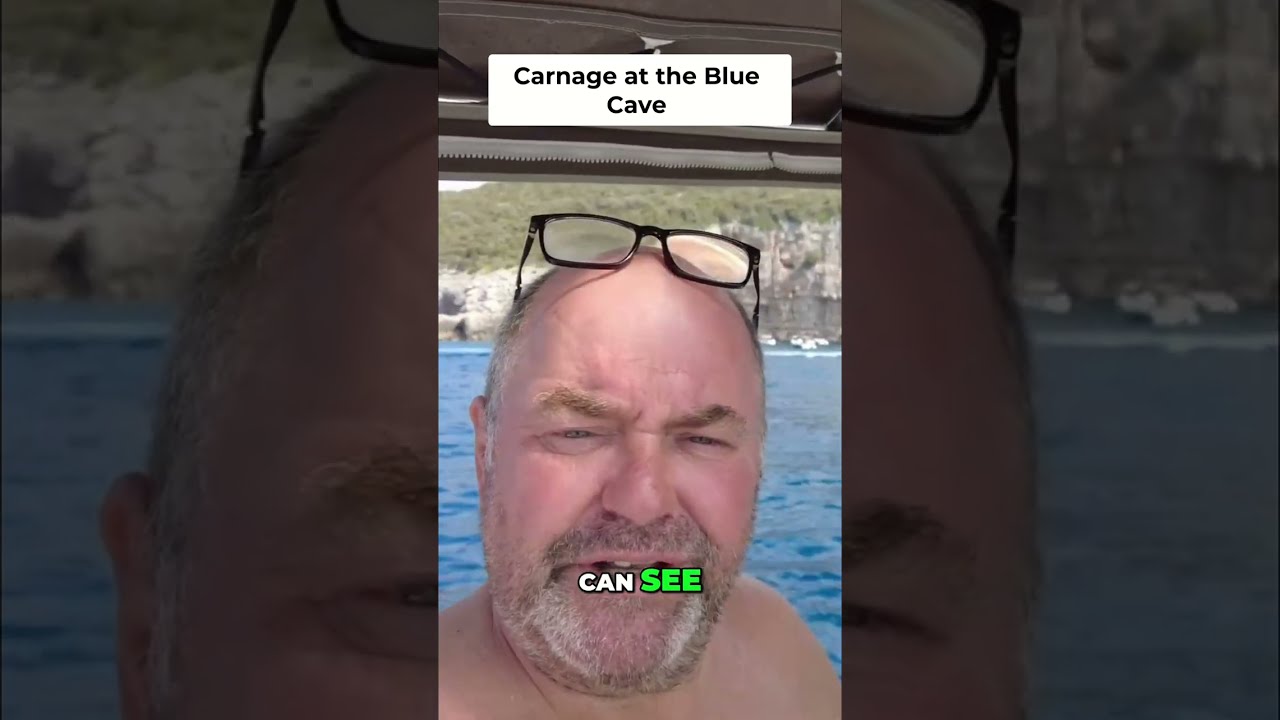 Blue Cave Chaos  Day Trip Boat Mayhem!