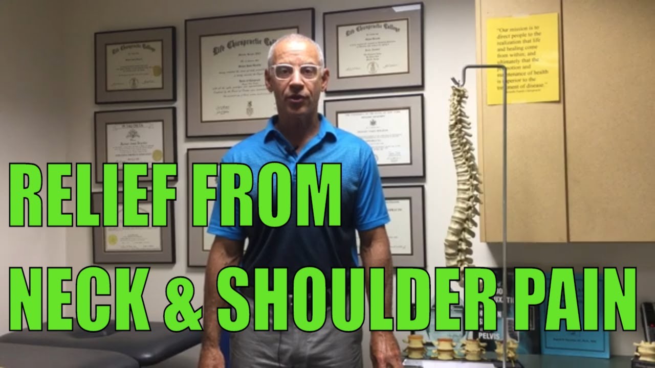 Relief from Neck Shoulder and Arm Pain by Dr. Mike Berardis Chiropractor in Shrub Oak NY