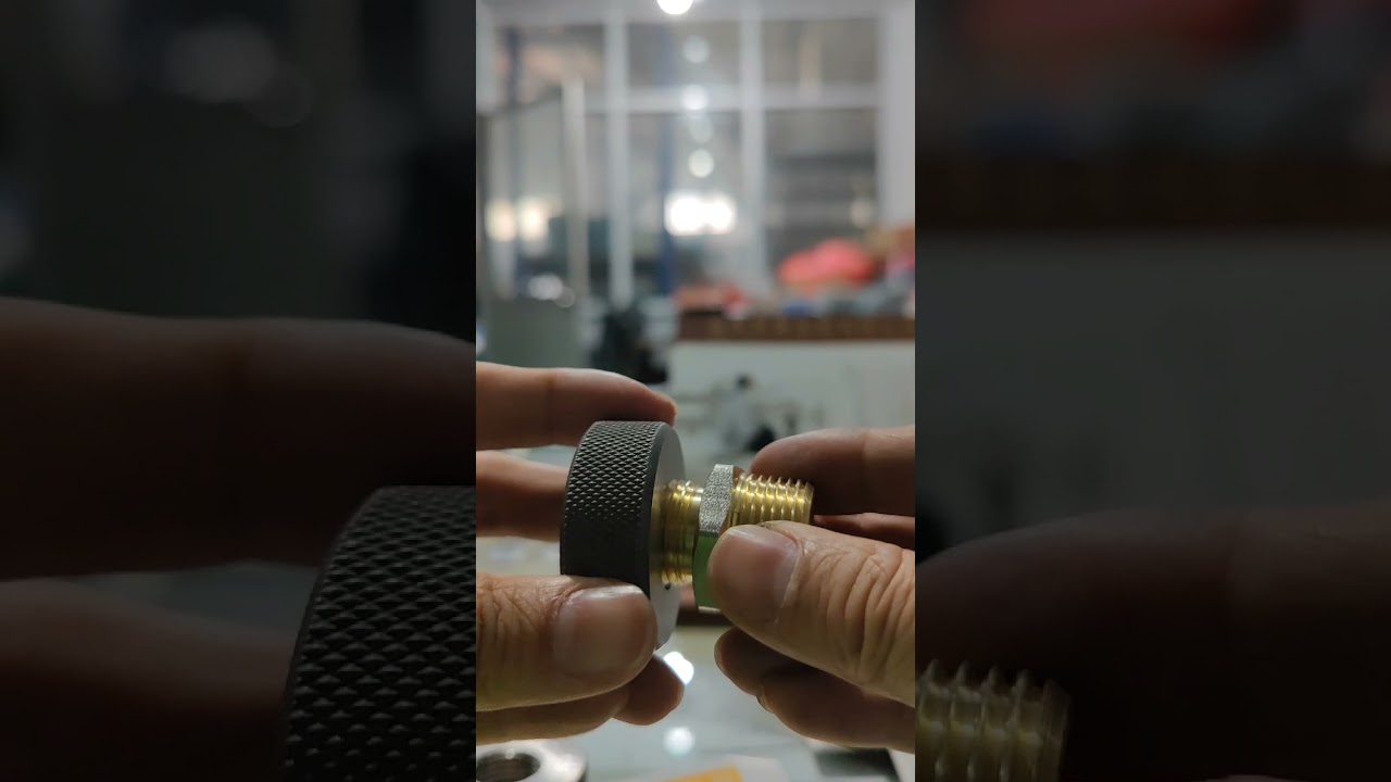 Male thread items tested with Go/No Go Gauge