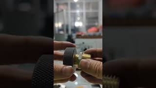 Male thread items tested with Go/No Go Gauge