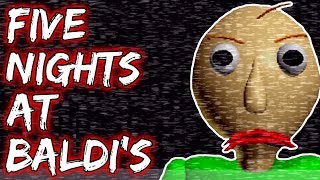 FIVE NIGHTS AT BALDI'S GOLDEN BALDI FOUND! | FNAF Baldi's Basics Mod | FNAB 2 screenshot 5