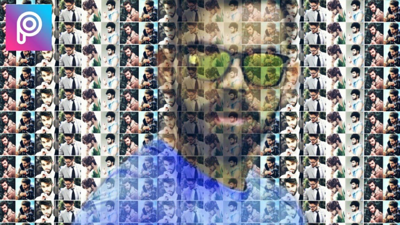 PicsArt mosaic effect PicsArt photo editing tutorial Technical