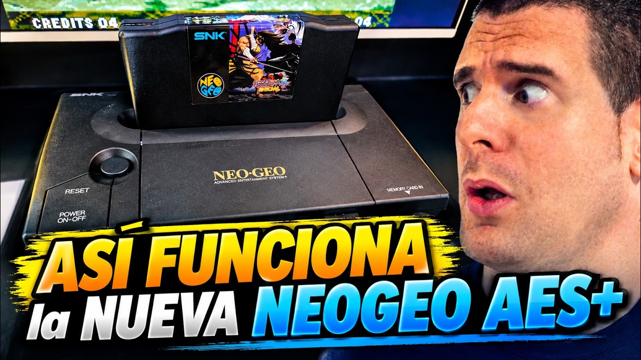 Así FUNCIONA NEO-GEO AES+ ¿Merece la pena? Analizamos TODO: Materiales, Mandos, Funcionamiento..