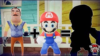 THE NEIGHBOR & MARIO Fusion (Hello Neighbor)