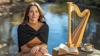 Relaxing Harp Music 🎶 Soothing Study & Focus Instrumentals