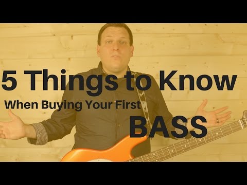 5 Top Tips For Buying Your First Bass Guitar | Beginner Bass Lesson