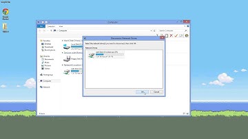 Windows 8 map network drive