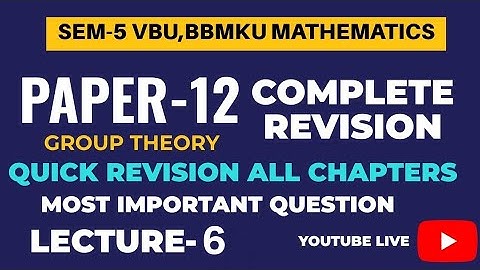 SEM-5 PAPER-12 COMPLETE REVISION L-6 | MOST IMPORTANT QUESTION @dmaeducation1