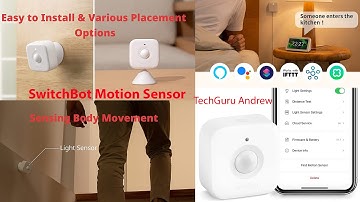 SwitchBot Motion Sensor REVIEW