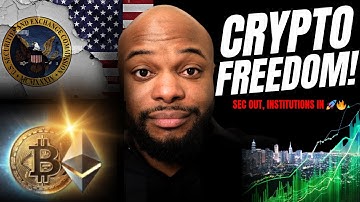 SEC DOET EEN STAP TERUG… INSTELLINGEN KOMEN IN (RESET CRYPTO-REGELGEVING!)