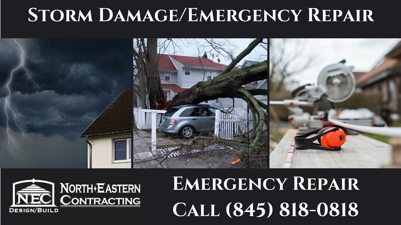 Emergency Repair Service Storm Damage Estimate