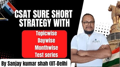 The secret CSAT strategy that guarantees success |CSAT syllabus