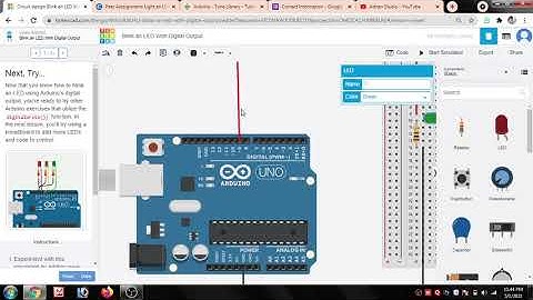 Fade in and out of led using Arduino | Tinkercad  | Arduino | Fade | Pulse width modulation