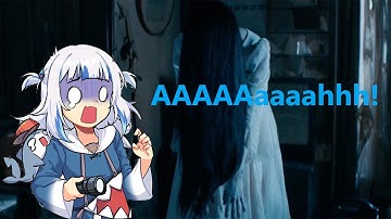 Gura Dies From Sadako-chan Jump Scare