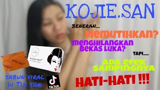 Review KOJIE.SAN Skin Lightening Soap | NO EDIT BAHAS TUNTAS #Review2