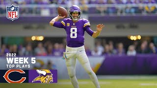 Minnesota Vikings Top Plays vs. Chicago Bears | 2022 Regular Season Week 5