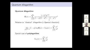 Fabian Haiden - Quadratic differentials, stability conditions, and DT invariants  (Lecture 4)