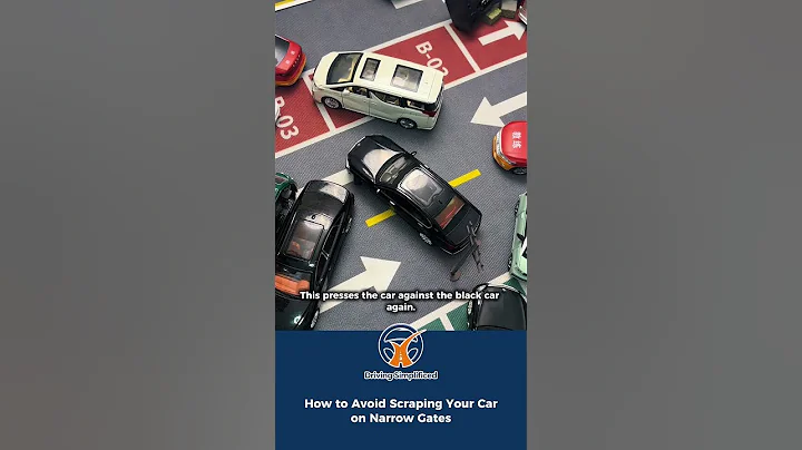 How to Exit a Tight Parking Spot with a Pole Blocking You #drivinginstructor #shorts