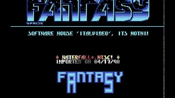 Fantasy Intro - Commodore 64 - C64 - Waterfall - Cracktro