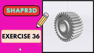 Shapr3d Tutorial for beginners Exercise 36 (Create the pattern)