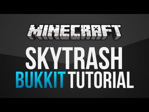 Minecraft - SkyTrash Plugin Tutorial