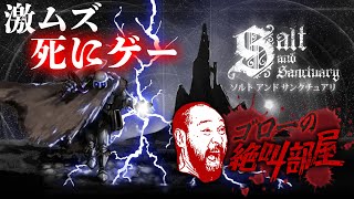 【Salt and Sanctuary（ソルト アンド サンクチュアリ）】初見実況。2D版『ダークソウル』で話題の激ムズ死にゲーに挑戦！（ゴローの絶叫部屋）