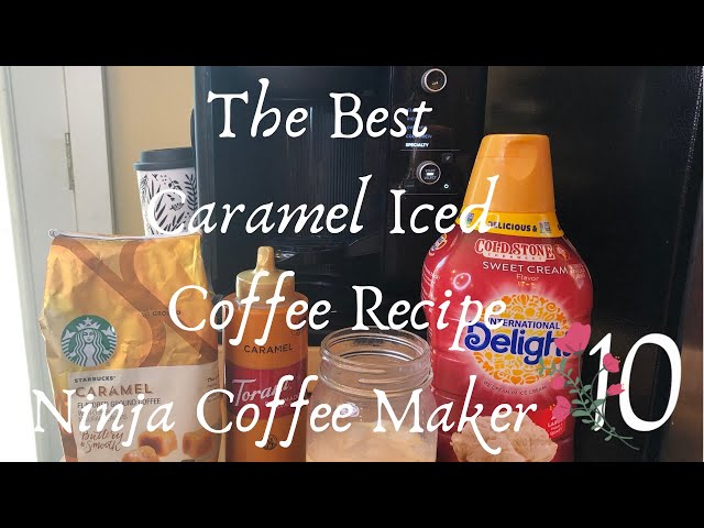 Caramel Lattes, Enjoying Fancy Coffee at Home and the Ninja Coffee Bar®  System