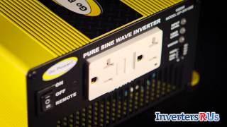 Go Power GP-SW1000-12 1000 Watt Pure Sine Power Inverter