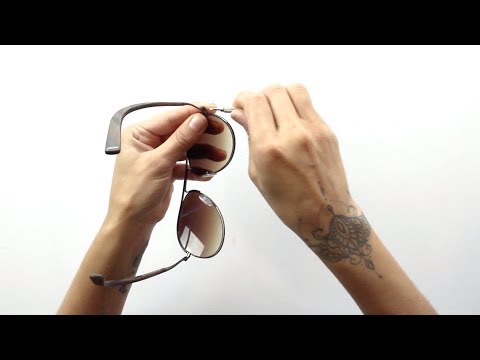 How To Replace Sunglass Lenses - Metal Frames