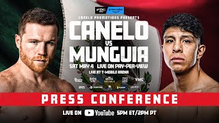 Canelo vs. Munguia Kickoff Press Conference | #CaneloMunguia