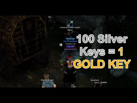 100 Silve = 1 Gold Key - BDO
