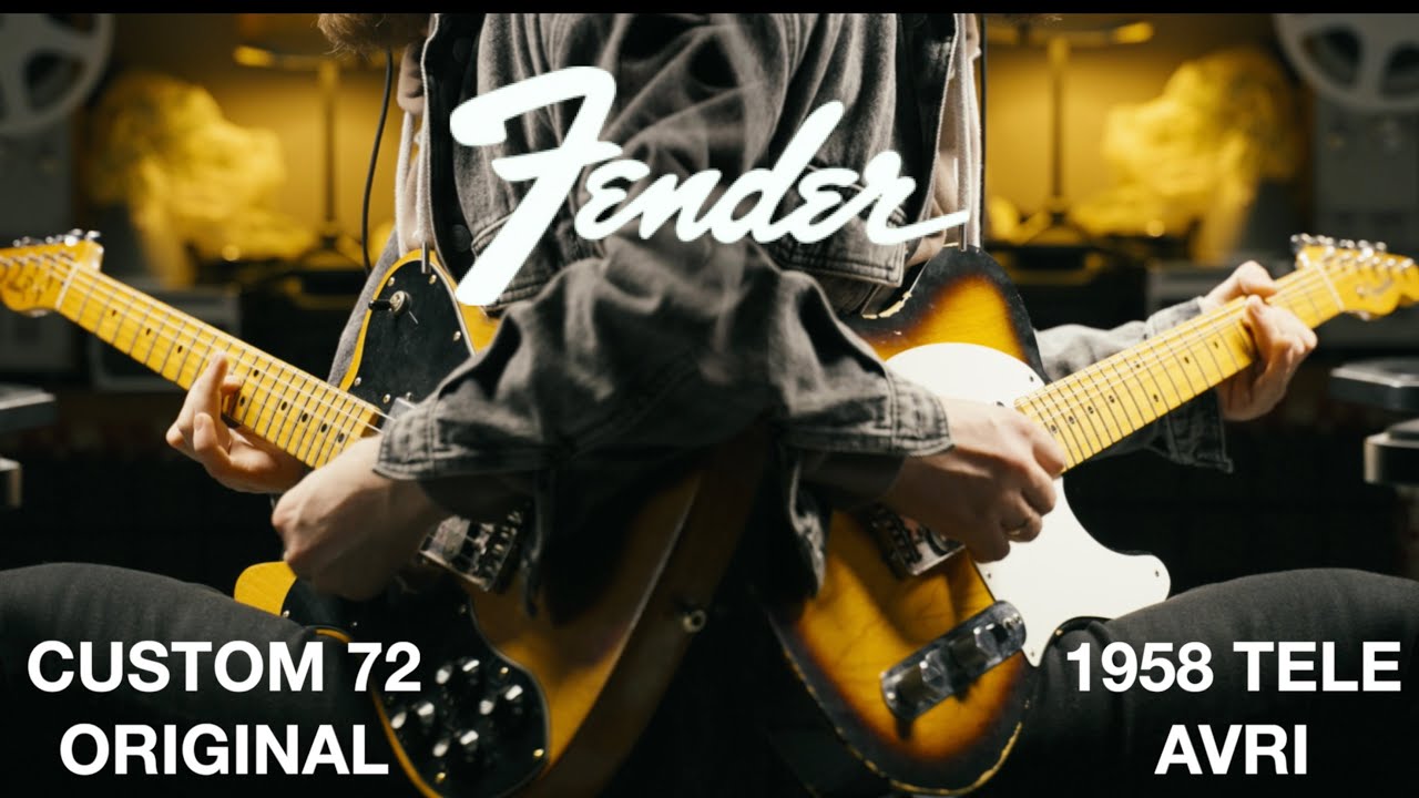 Fender Telecaster Custom 72 Original VS 58 American Vintage Reissue AVRI