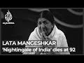 Nightingale of india lata mangeshkar has died