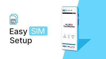 How to Insert SIM Card in the A50 Paytm Card Machine