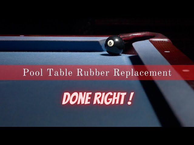 Rubber Feather Strip for Pool Table Felt Repair - at Budget Cues
