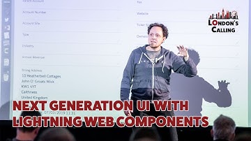 Next Generation UI with Lightning Web Components with Peter Chittum