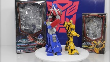Transformers Three Zero MDLX Optimus Prime and Bumblebee Review