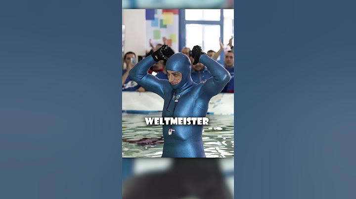 Luft anhalten Weltrekord