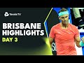 Nadal Comeback vs Thiem; Korda, Kokkinakis In Action | Brisbane 2024 Day 3 Highlights image