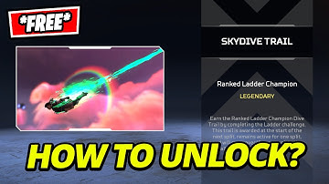 *NEW* How to GET Ranked Ladder Champion & Earn FREE Skydive Trail in Apex Legends