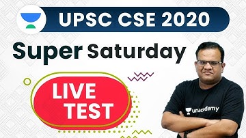 UPSC CSE 2020 | UPSC IAS Preparation | Live Test with Ashirwad Sir