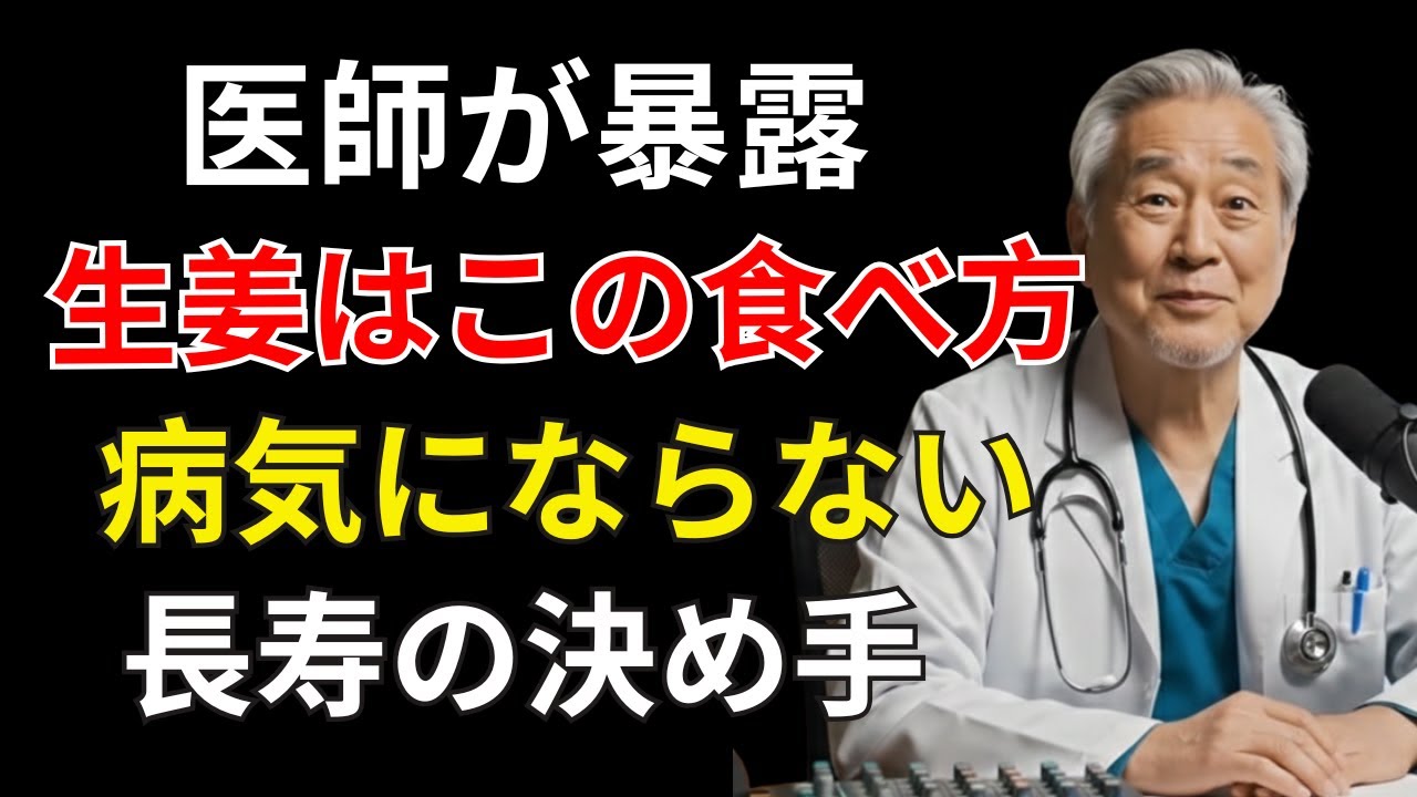 蒸し生姜で体が変わる！60歳以降の冷えは危険信号医師が解説｜93歳現役級の健康を支える“毎朝2切れ”習慣とは？| 遠隔医療