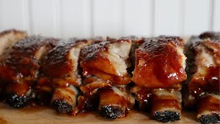 How To Make Sticky BBQ Pork Ribs that are Fall-Off-The-Bone Tender