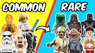 Common VS Rare LEGO Star Wars Minifigures... (may the 4th be with you)