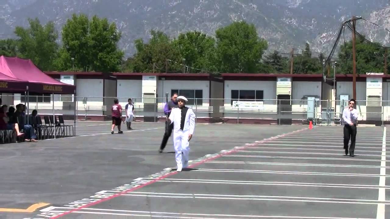 Luis Moreno - Independent Drum Major Competition @ Arcadia - April 30, 2011